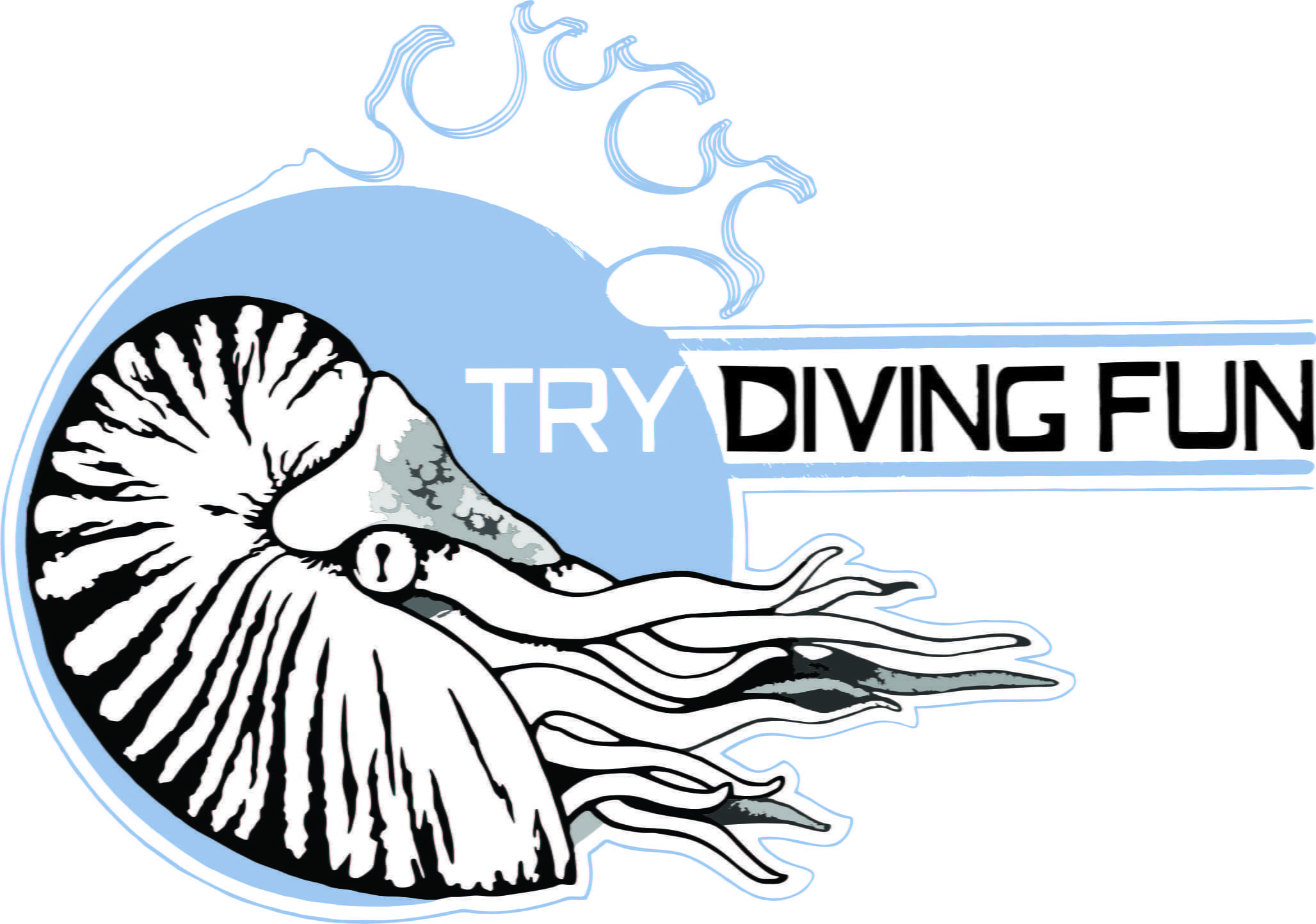 Logo Try Diving Fun